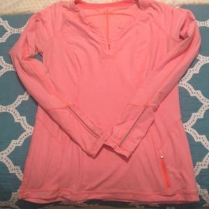 Lululemon front zip pullover.